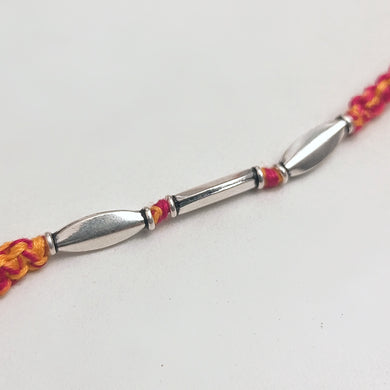 SILVER RAKHI