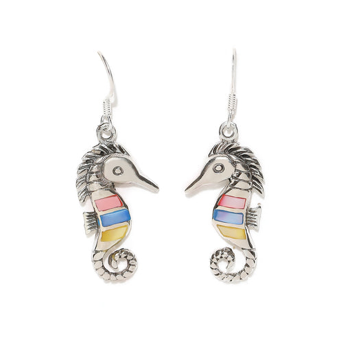 Sea horse earrings