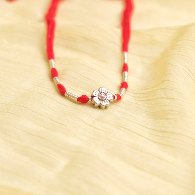 SILVER RAKHI