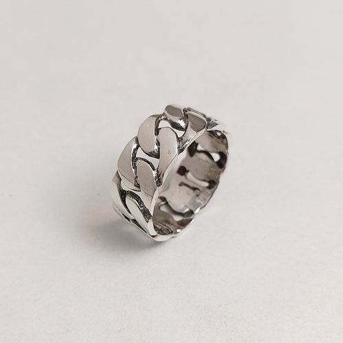 Link chain ring
