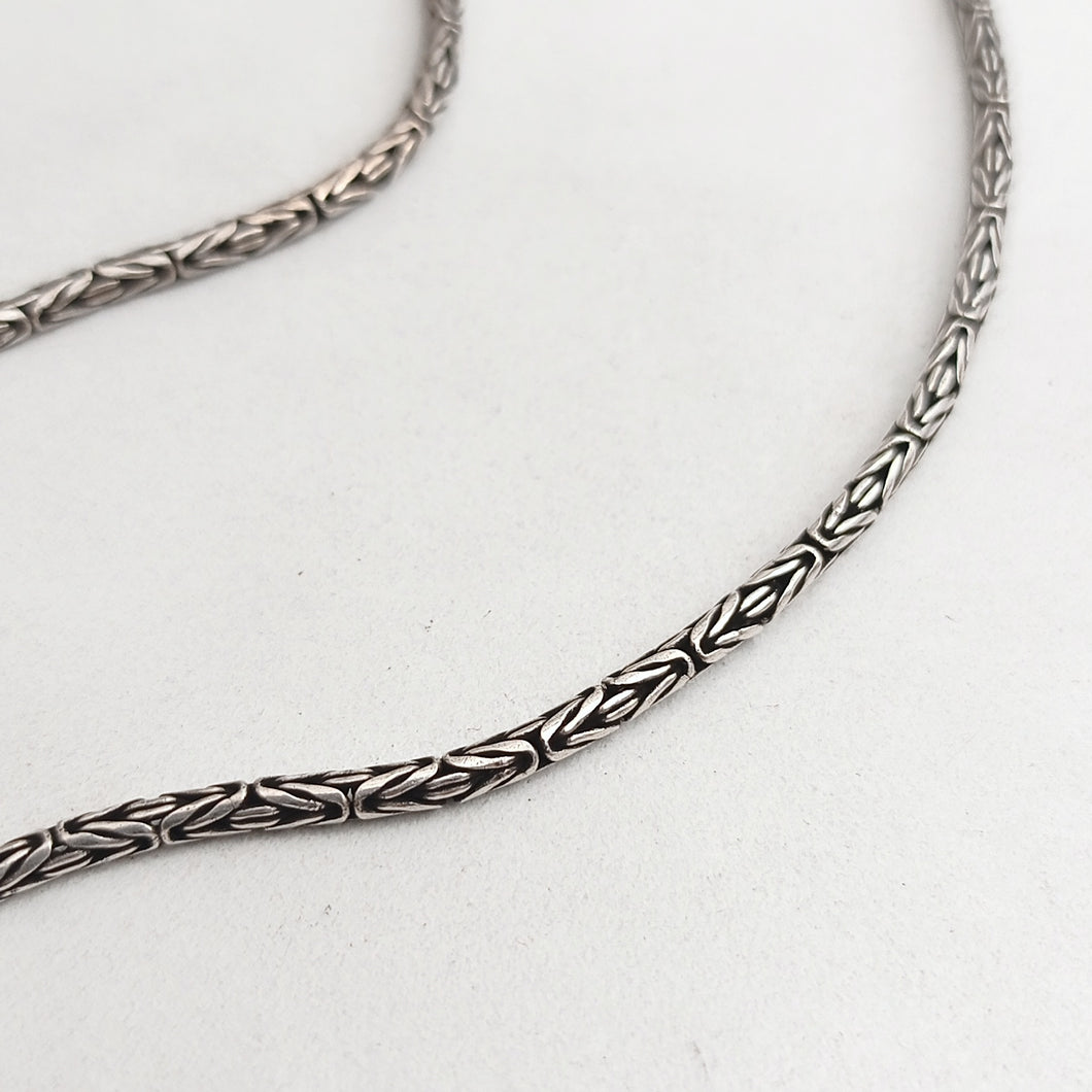 Unisex Silver chain