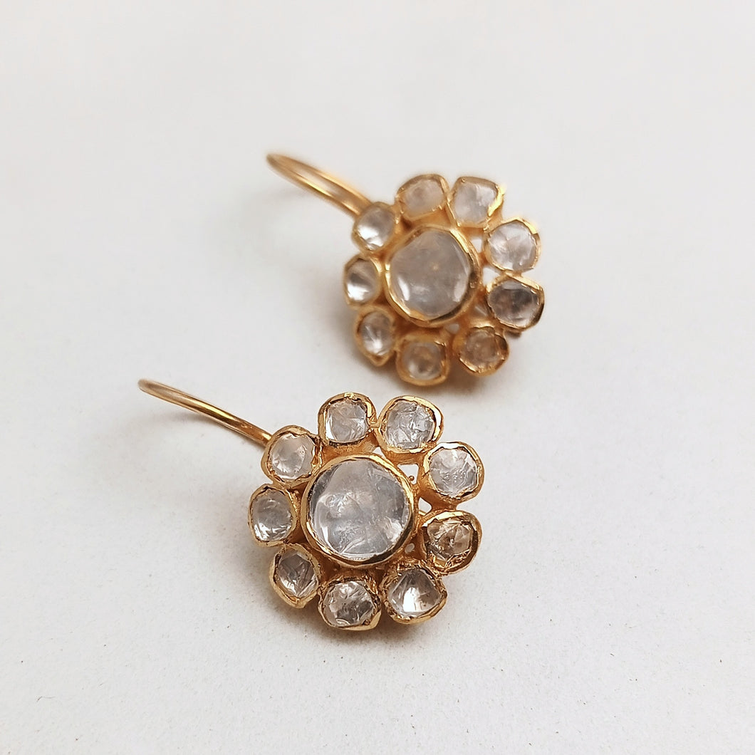 Classic moissanite earrings