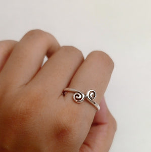 Swirl ring