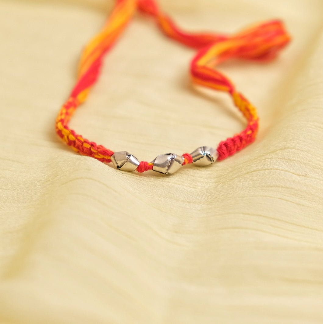 SILVER RAKHI