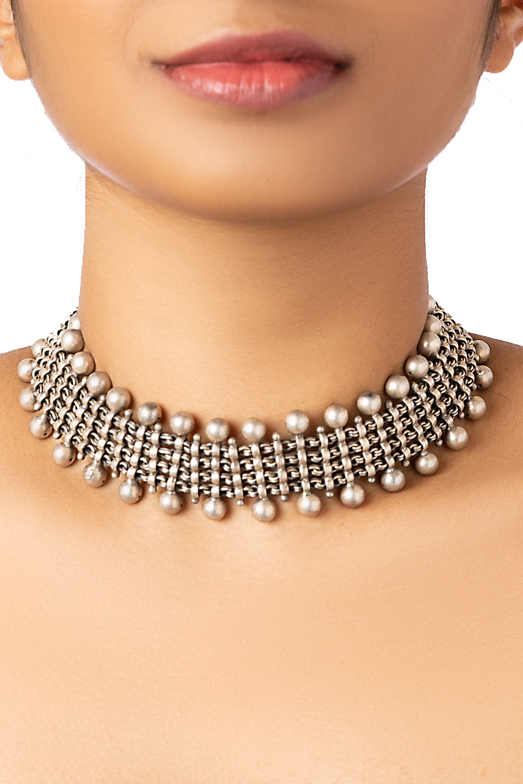 SILVER CHOKER