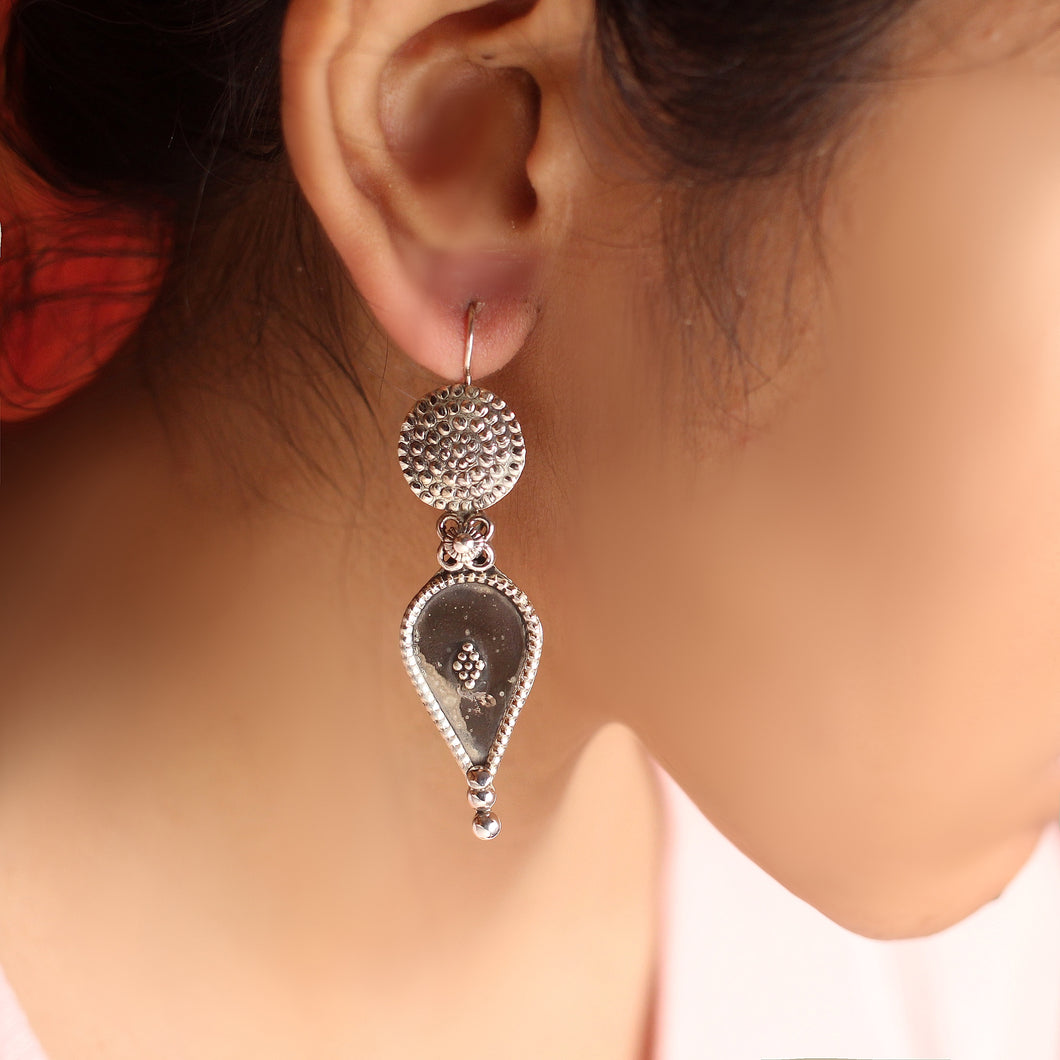 CONTEMPORARY SILVER EARRINGS