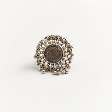 SILVER RING WITH GHUNGHROOS