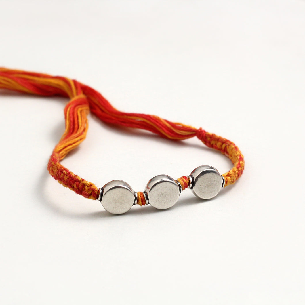 SILVER RAKHI