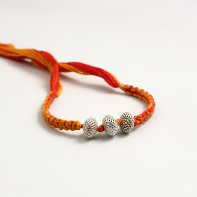 SILVER RAKHI