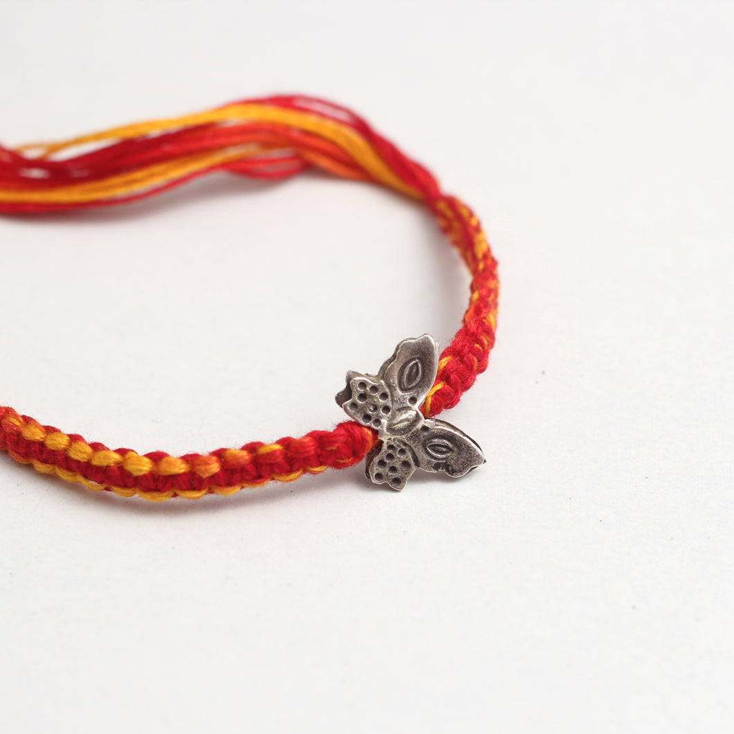 SILVER RAKHI