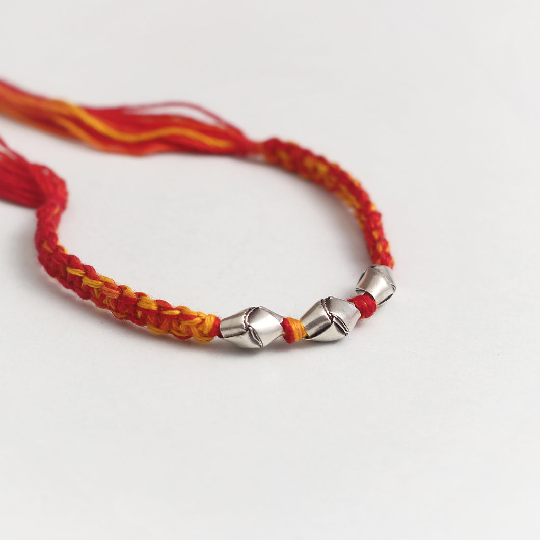 SILVER RAKHI