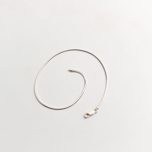 PLAIN SILVER  DELICATE ANKLET