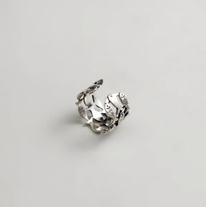 FISHY SILVER RING