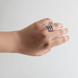 FISHY SILVER RING