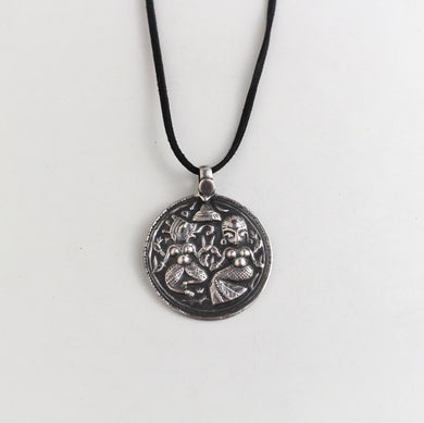 SILVER GANESHA PENDANT