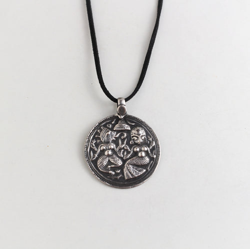 SILVER GANESHA PENDANT
