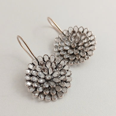 FLORAL  VICTORIAN EARRINGS