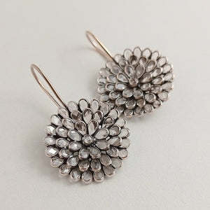 FLORAL  VICTORIAN EARRINGS