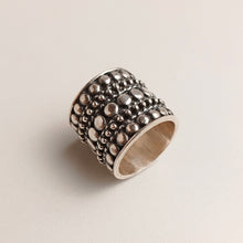 FINE SILVER BROAD RING