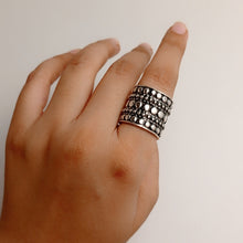 FINE SILVER BROAD RING