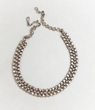Contemporary silver necklace