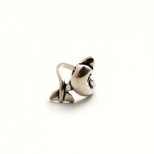 SILVER DOLHIN RING