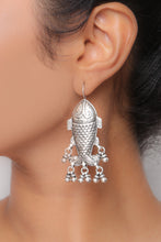 Silver Fish Earrings