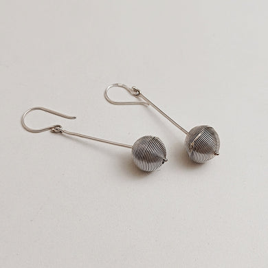 SILVER DROP EARRINGS