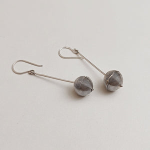 SILVER DROP EARRINGS