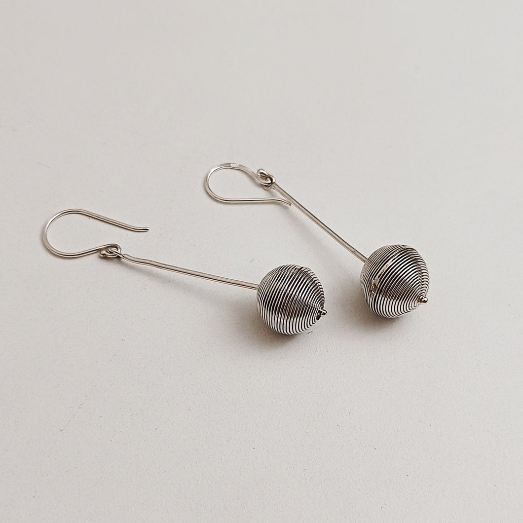 SILVER DROP EARRINGS