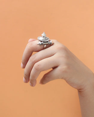SPIRE SILVER RING