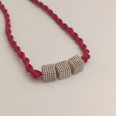 SILVER RAKHIS
