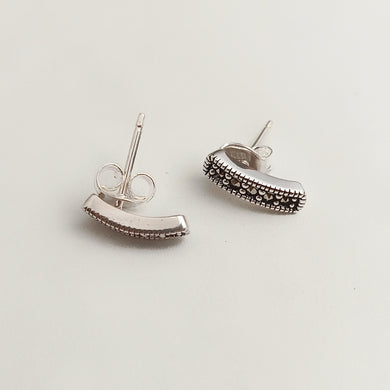VERTICAL MARCASITE  STUDS