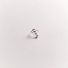 GEOMETRIC SILVER RING