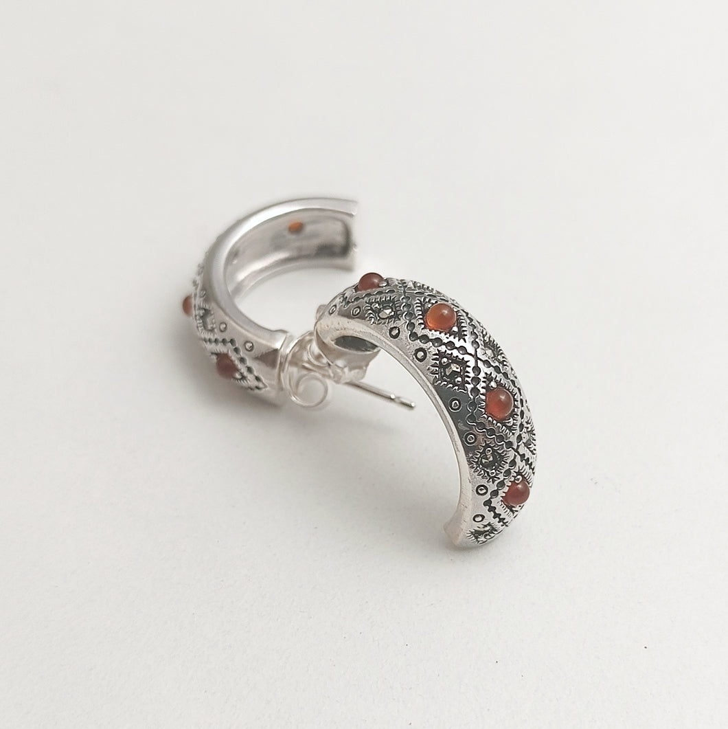 RED ONYX SILVER BALI