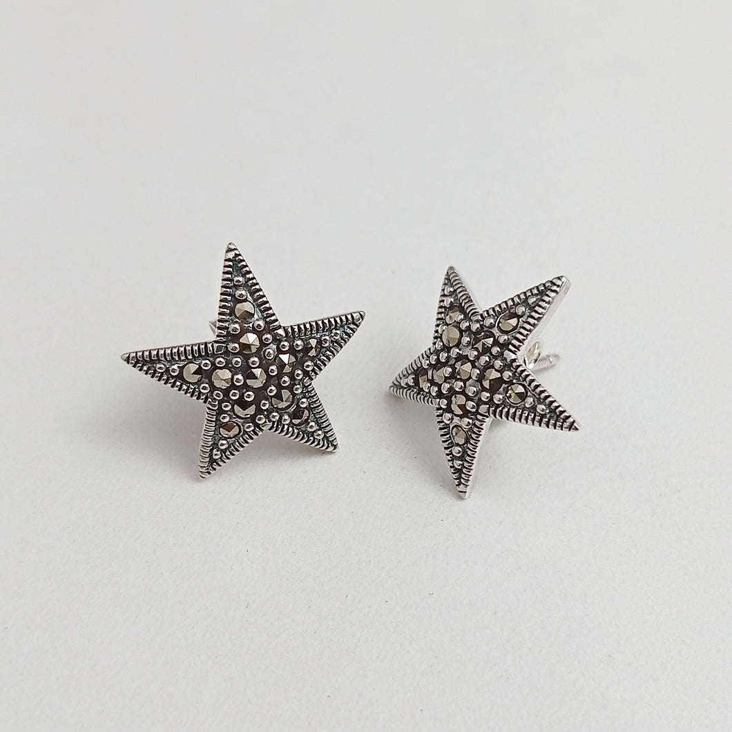 STAR MARCASITE STUDS