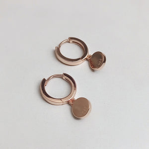 ROSE GOLD DISC SILVER BALIS
