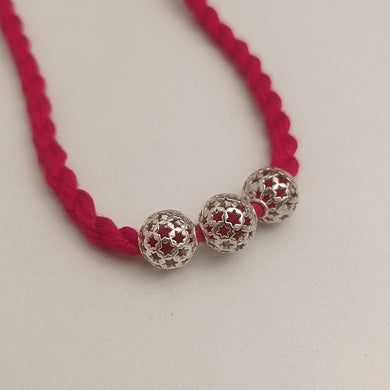 SILVER RAKHIS