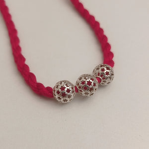 SILVER RAKHIS