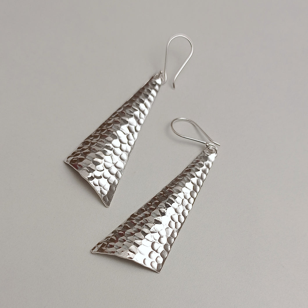 HAMMERED CONTEMPORARY EARRINGS
