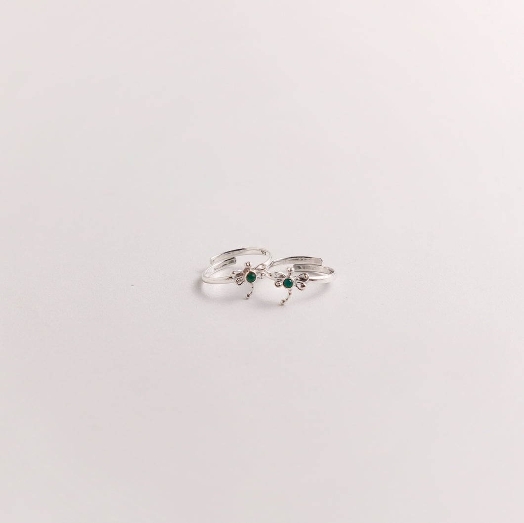 SILVER TOE RING