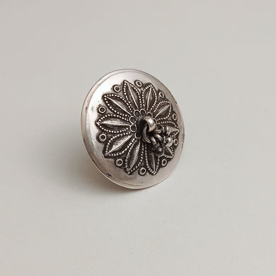 FLORAL GHUNGHROO RING