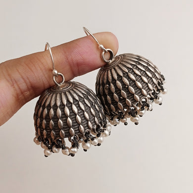 STRIPED JHUMKI
