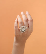 SILVER RING WITH GHUNGHROOS