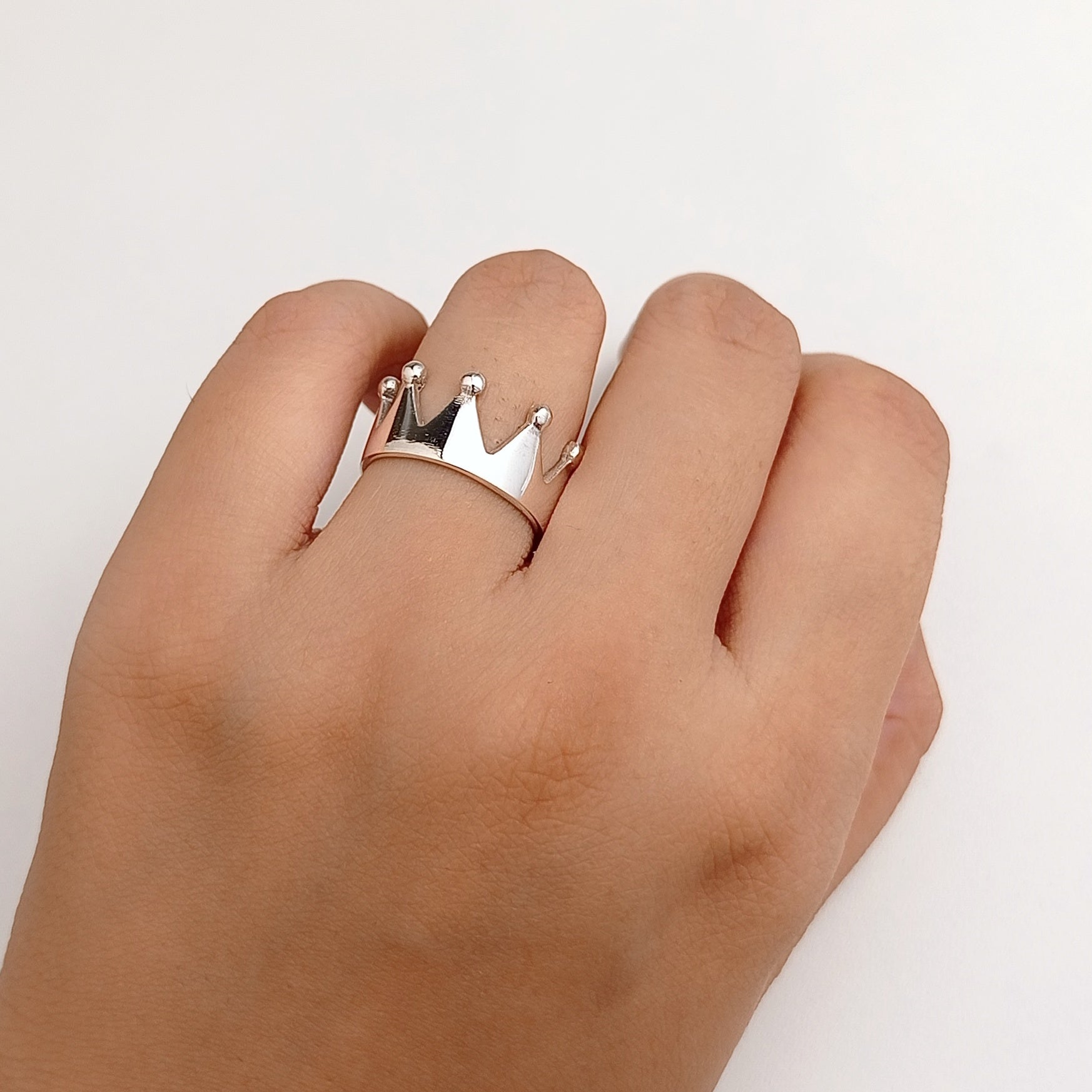 Buy Silver-Toned & White Rings for Women by I Jewels Online | Ajio.com