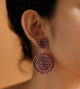 FLORAL VICTORIAN STUDS